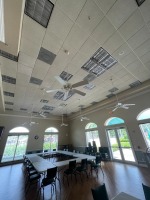 WHITE CEILING FANS ***TO BE REMOVED BY MAINTENANCE DEPARTMENT***