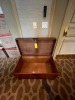WOOD CHEST - 38''W x 20''D x 18''H - 2