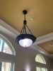 METAL & GLASS BOWL CHANDELIERS ***TO BE REMOVED BY MAINTENANCE DEPARTMENT***