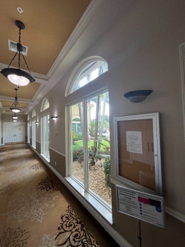 WALL SCONCES ***TO BE REMOVED BY MAINTENANCE DEPARTMENT***