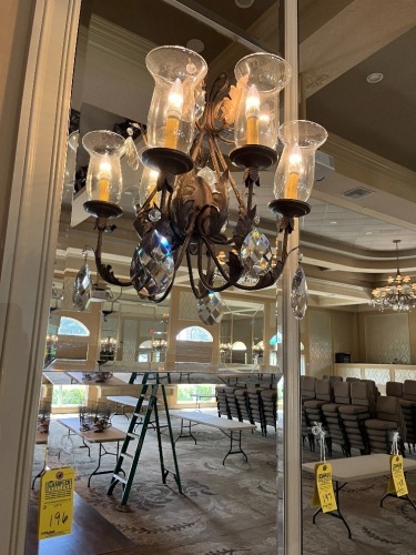 METAL / PRISM / GLASS WALL SCONCES ***TO BE REMOVED BY MAINTENANCE DEPARTMENT***