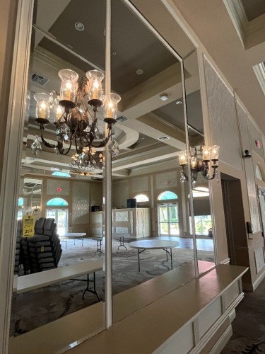METAL / PRISM / GLASS WALL SCONCES ***TO BE REMOVED BY MAINTENANCE DEPARTMENT***