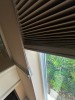 TAN BLINDS - 88''H x 72''W - 2