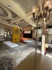 LARGE METAL / GLASS / PRISM CHANDELIER - APPROXIMATELY 5' ACROSS ***TO BE REMOVED BY MAINTENANCE DEPARTMENT*** - 4