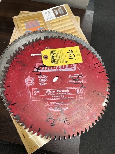 ASSORTED MITER SAW BLADES