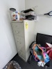 METAL FILE CABINET WITH 4 DRAWERS