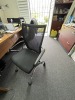BLACK ROLLING OFFICE CHAIRS - 2