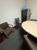 BLACK ROLLING OFFICE CHAIRS - 4