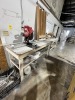BAUER 14'' ABRASIVE CUT OFF SAW WITH TABLE - 12'' X 2' - 3