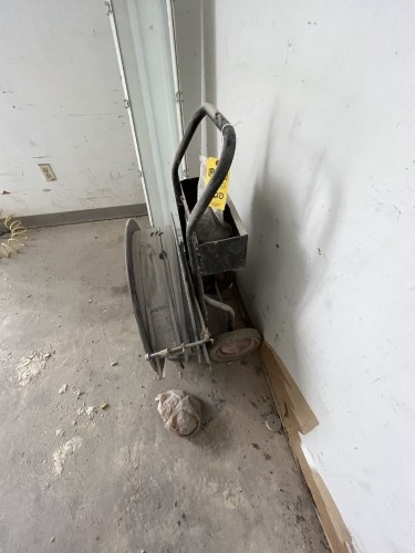 BANDING CART WITH MATERIALS