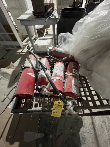 ASSORTED FIRE EXTINGUISHERS
