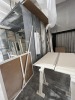 HARDWIRED PAINT BOOTH WITH EXTERIOR MOUNTED EXHAUST VENTING - 10' x 10' x 8' - 3