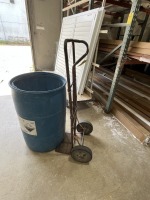 ORANGE HAND TRUCK