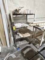 ROLLING CART WITH 4 SHELVES