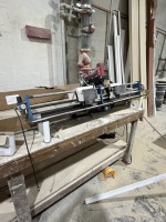 SHUTTER TECHNOLOGY LOUVRE DRILLING & STAPLE MACHINE (MOUNTED)