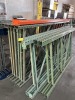 GREEN UPRIGHTS - 6- 8'x48'' / 2- 8'x42''