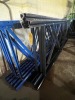BLUE UPRIGHTS - 10'x42''