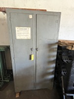 WOOD STORAGE CABINETS WITH 2 DOORS