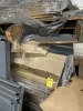 ASSORTED METAL SHELVES (NEW) (1 PALLET)