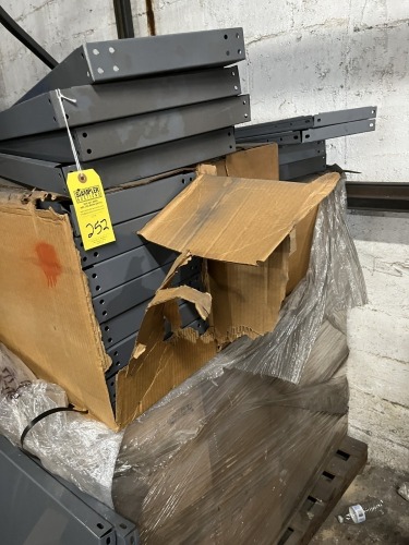 METAL SHELVES - 12''x36'' (NEW) (11 BOXES)