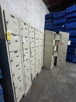 HALLOWELL 18-CUBBY LOCKERS