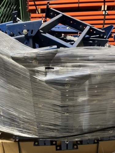 BLUE ADJUSTABLE CONVEYOR LEGS - 19''x28''