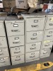 METAL FILE CABINETS WITH 4 DRAWERS