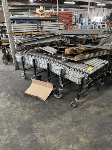 ROLLER ACCORDION CONVEYOR - 12'x24''