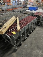 RED NYLON ACCORDION CONVEYOR - 24'x18''