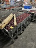RED NYLON ACCORDION CONVEYOR - 24'x18''