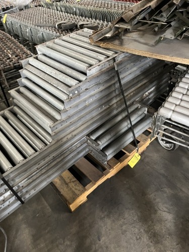 LOT ASSORTED ROLLER CONVEYORS