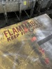 YELLOW FIRE CABINET - 2