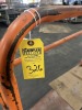 ORANGE ROLLING CART - 2