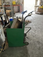 GREEN ROLLING CART