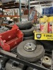 LOT ASSORTED TIRES - CONTENTS OF RACK