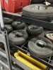 LOT ASSORTED TIRES - CONTENTS OF RACK - 2