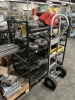 METAL MATERIAL RACK (NO CONTENTS)