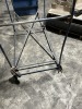 9-STEP ROLLING WAREHOUSE LADDER (MISSING 2 WHEELS) - 2