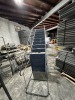 9-STEP ROLLING WAREHOUSE LADDER (MISSING 2 WHEELS) - 4