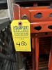 ORANGE UPRIGHTS - 10'x48'' - 4