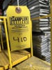 YELLOW 3-STEP ROLLING PLATFORM LADDER - 2