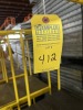 YELLOW 3-STEP ROLLING PLATFORM LADDER - 2