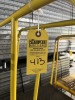 YELLOW 3-STEP ROLLING PLATFORM LADDER - 2