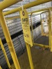 YELLOW 3-STEP ROLLING PLATFORM LADDER - 4
