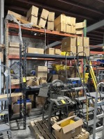 ASSORTED - 2- PALLET RACK SECTIONS / 1- MEDIUM DUTY RACK SECTION