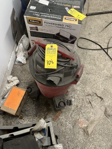BAUER SHOP VAC