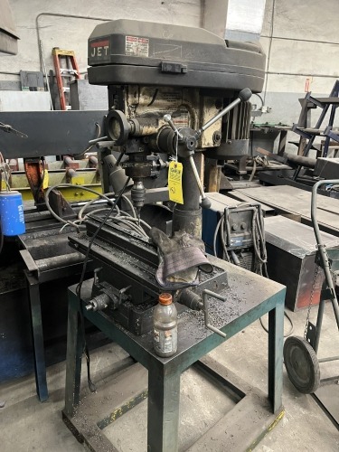 JET DRILL PRESS WITH ACCESSORIES