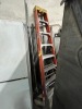 WERNER FIBERGLASS LADDER - 8'
