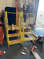 3-STEP ROLLING LADDERS