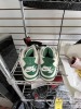 NIKE AIR JORDAN SNEAKERS - MENS / SIZE 9 / GREEN & WHITE - 2